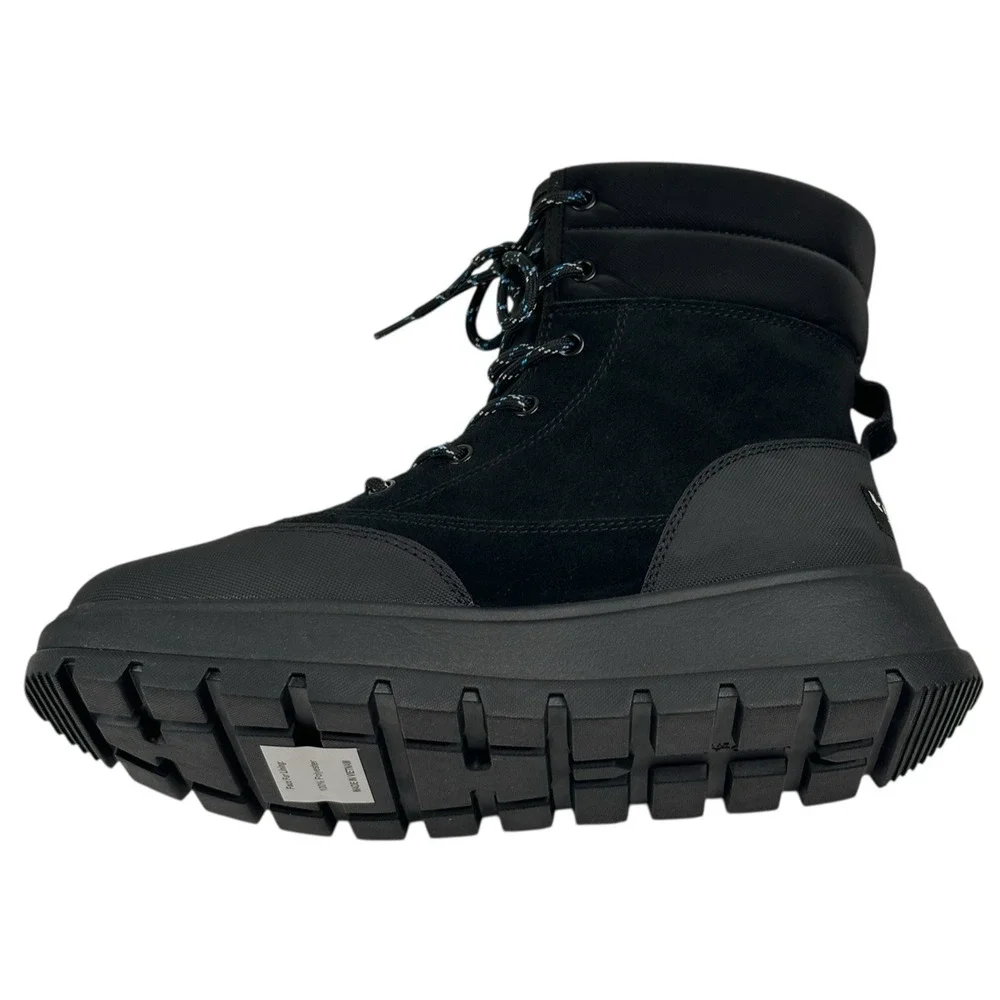 Koolaburra by UGG Deza Lace-Up Utility Boots Womens Sz. 9 Black Suede New $120